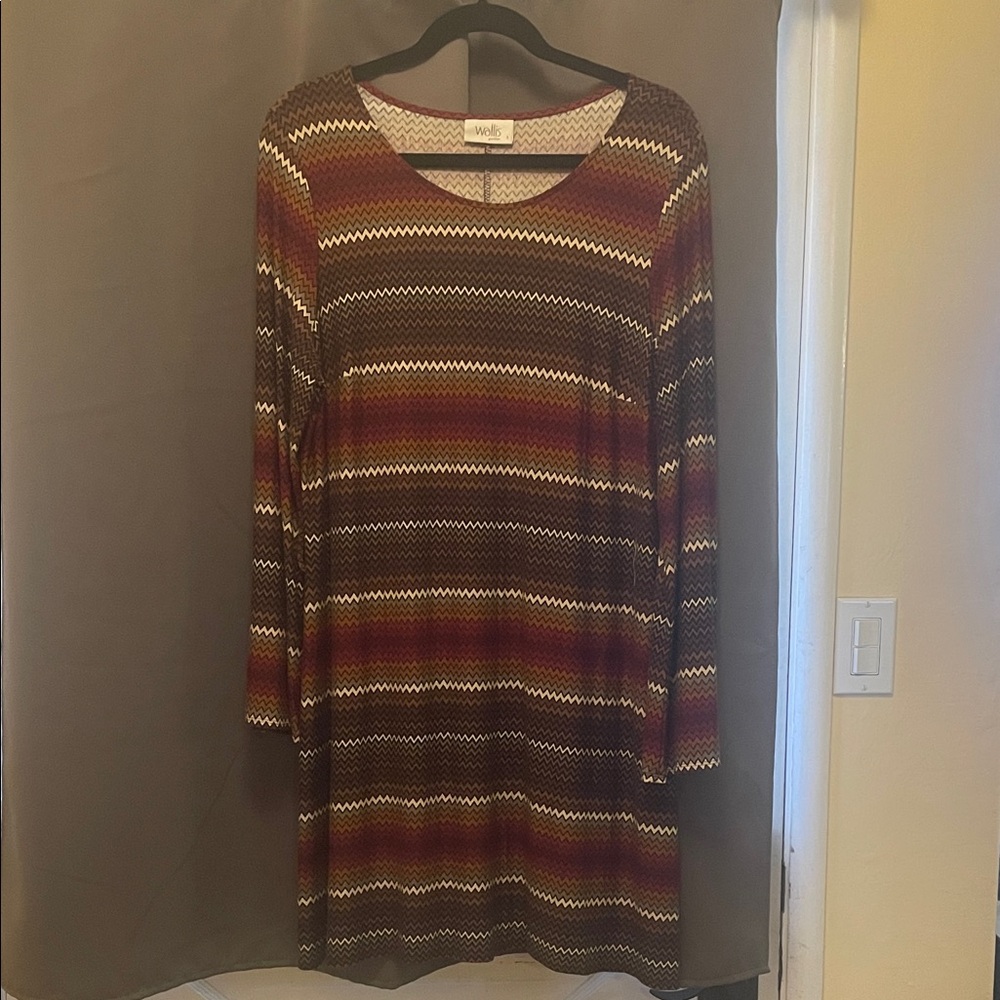 Wallis petite long sleeve mini dress